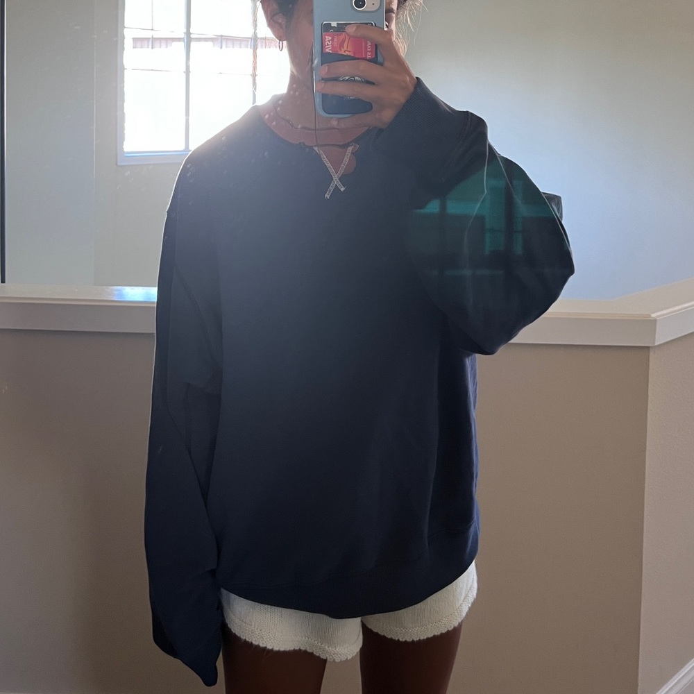 Urban Outfitters oversized colorblock crewneck